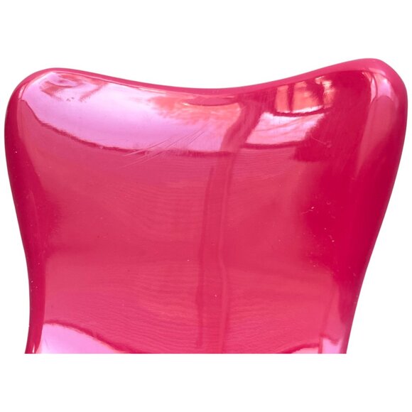 Set of 2 Doll Chairs Pink & Blue Plastic Furniture for Fashion Dolls or Display - Picture 8 of 9